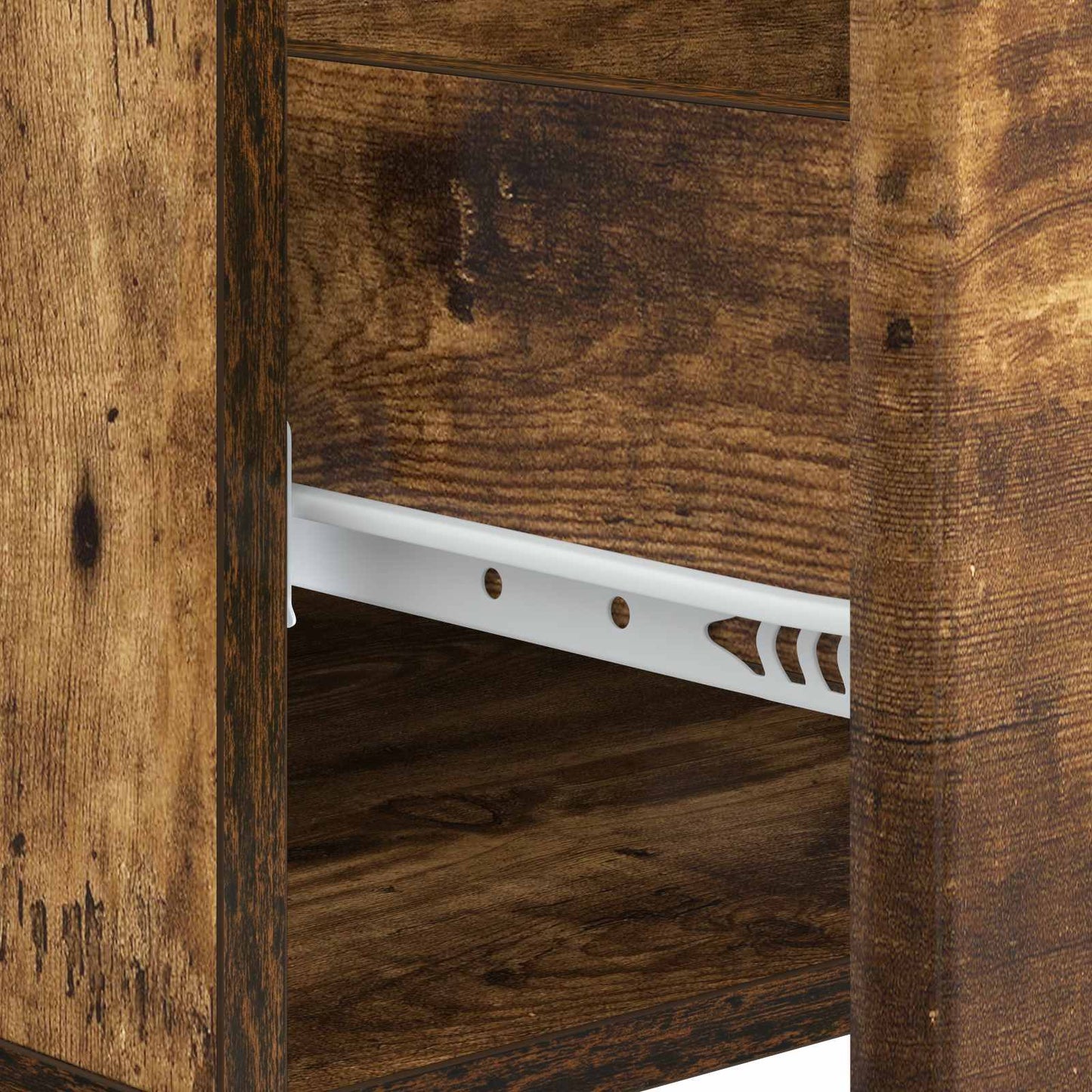 vidaXL Coffee Table Smoked Oak 49 x 50 x 40 cm Engineered Wood