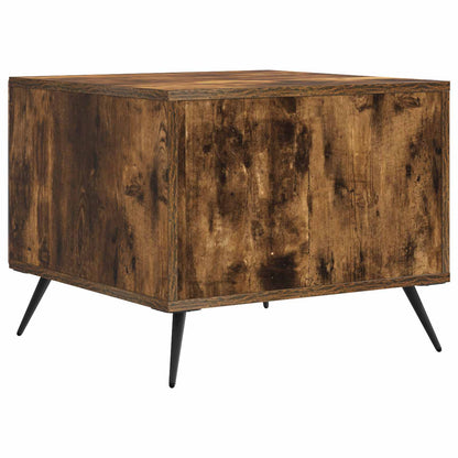 vidaXL Coffee Table Smoked Oak 49 x 50 x 40 cm Engineered Wood