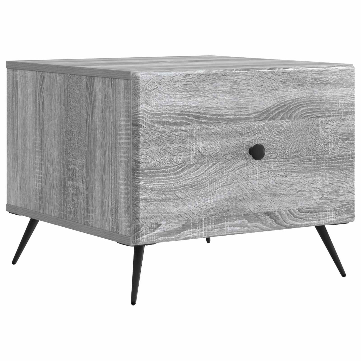 vidaXL Coffee Table Grey Sonoma 49 x 50 x 40 cm Engineered Wood