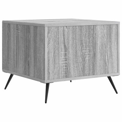 vidaXL Coffee Table Grey Sonoma 49 x 50 x 40 cm Engineered Wood