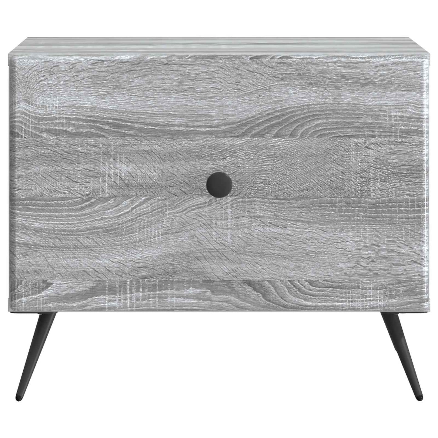 vidaXL Coffee Table Grey Sonoma 49 x 50 x 40 cm Engineered Wood