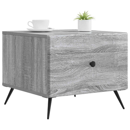vidaXL Coffee Table Grey Sonoma 49 x 50 x 40 cm Engineered Wood