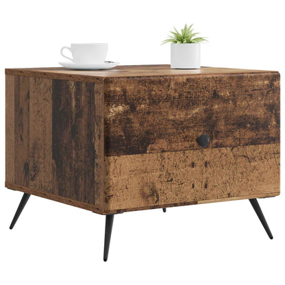 vidaXL Coffee Table Old Wood 49 x 50 x 40 cm Engineered Wood