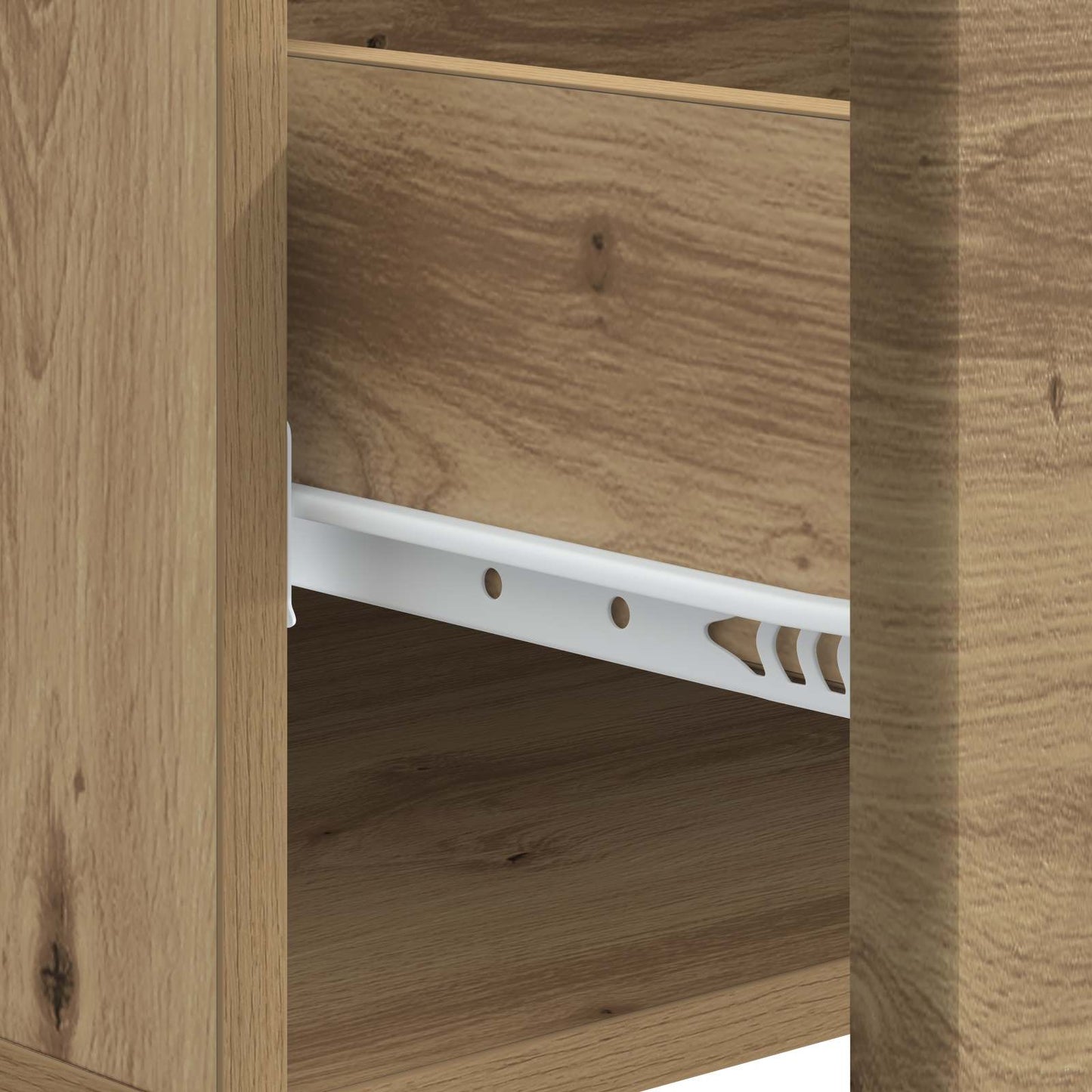 vidaXL Coffee Table Artisan Oak 49 x 50 x 40 cm Engineered Wood
