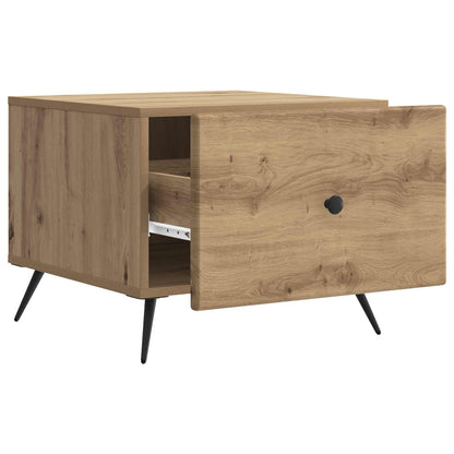 vidaXL Coffee Table Artisan Oak 49 x 50 x 40 cm Engineered Wood