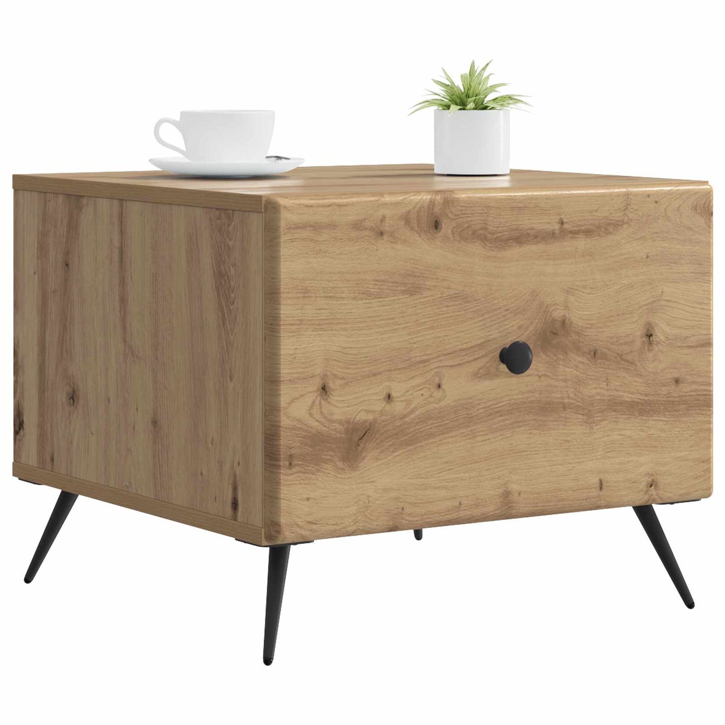 vidaXL Coffee Table Artisan Oak 49 x 50 x 40 cm Engineered Wood