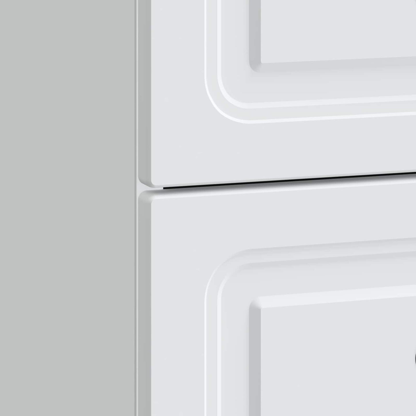 vidaXL Bedside Cabinet White 43 x 34.5 x 44.5 cm Engineered Wood