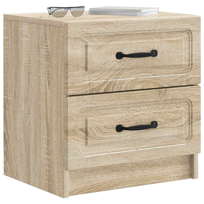 vidaXL Bedside Cabinet Sonoma Oak 43 x 34.5 x 44.5 cm Engineered Wood