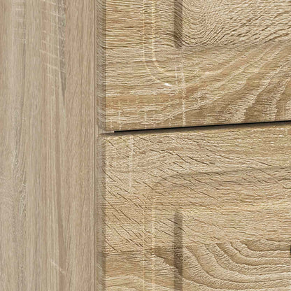 vidaXL Bedside Cabinet 2 pcs Sonoma Oak 43 x 34.5 x 44.5 cm