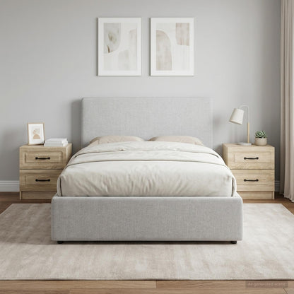 vidaXL Bedside Cabinet 2 pcs Sonoma Oak 43 x 34.5 x 44.5 cm