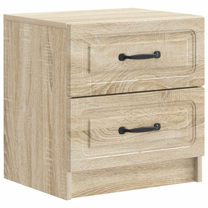 vidaXL Bedside Cabinet 2 pcs Sonoma Oak 43 x 34.5 x 44.5 cm