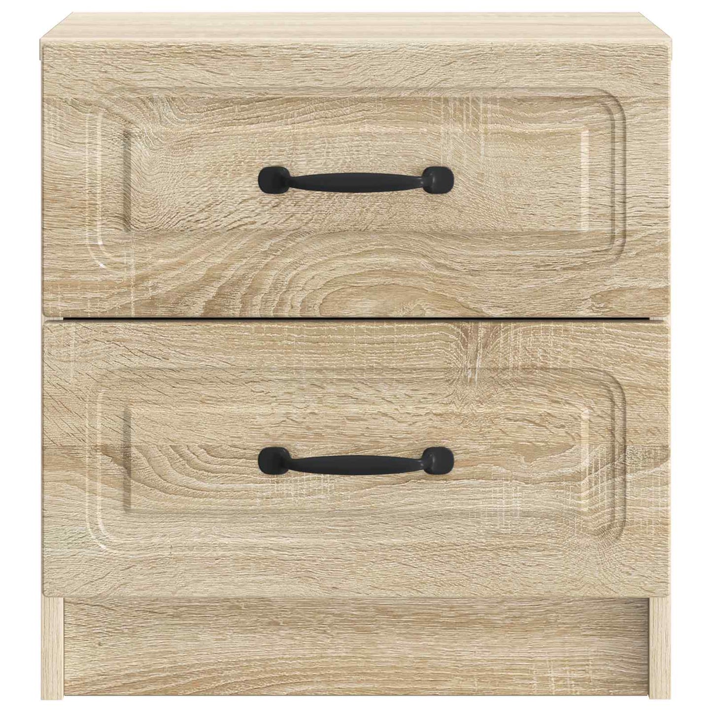 vidaXL Bedside Cabinet 2 pcs Sonoma Oak 43 x 34.5 x 44.5 cm
