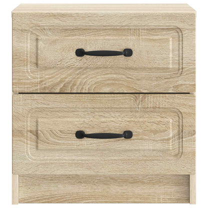vidaXL Bedside Cabinet 2 pcs Sonoma Oak 43 x 34.5 x 44.5 cm