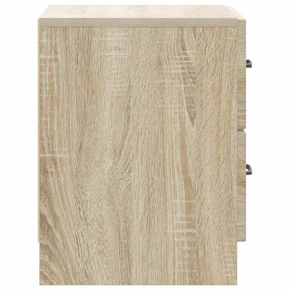 vidaXL Bedside Cabinet 2 pcs Sonoma Oak 43 x 34.5 x 44.5 cm