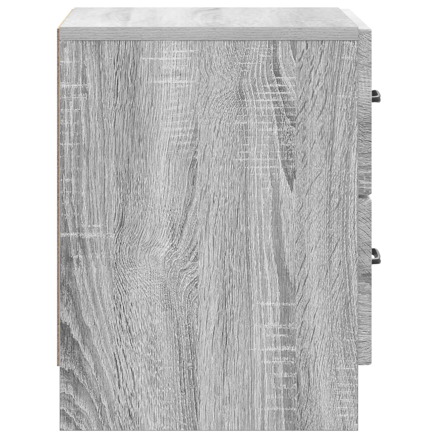 vidaXL Bedside Cabinet Grey Sonoma 43 x 34.5 x 44.5 cm Engineered Wood