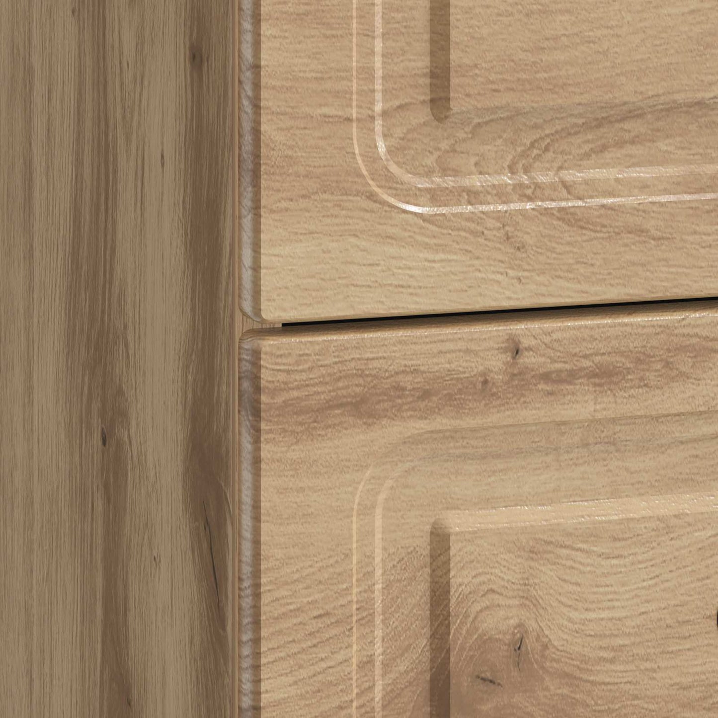 vidaXL Bedside Cabinet Artisan Oak 43 x 34.5 x 44.5 cm Engineered Wood
