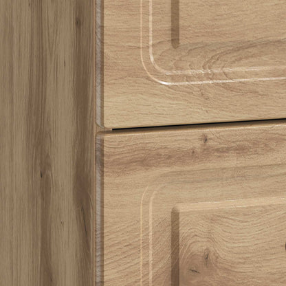 vidaXL Bedside Cabinet Artisan Oak 43 x 34.5 x 44.5 cm Engineered Wood