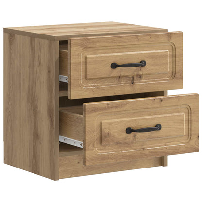 vidaXL Bedside Cabinet Artisan Oak 43 x 34.5 x 44.5 cm Engineered Wood