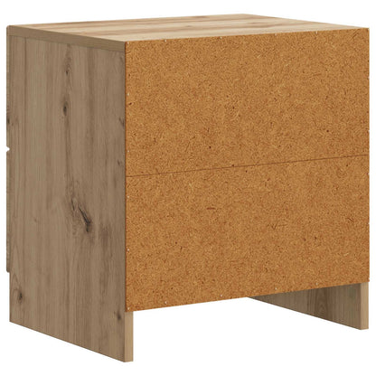 vidaXL Bedside Cabinet Artisan Oak 43 x 34.5 x 44.5 cm Engineered Wood