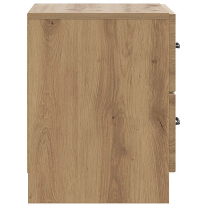 vidaXL Bedside Cabinet Artisan Oak 43 x 34.5 x 44.5 cm Engineered Wood