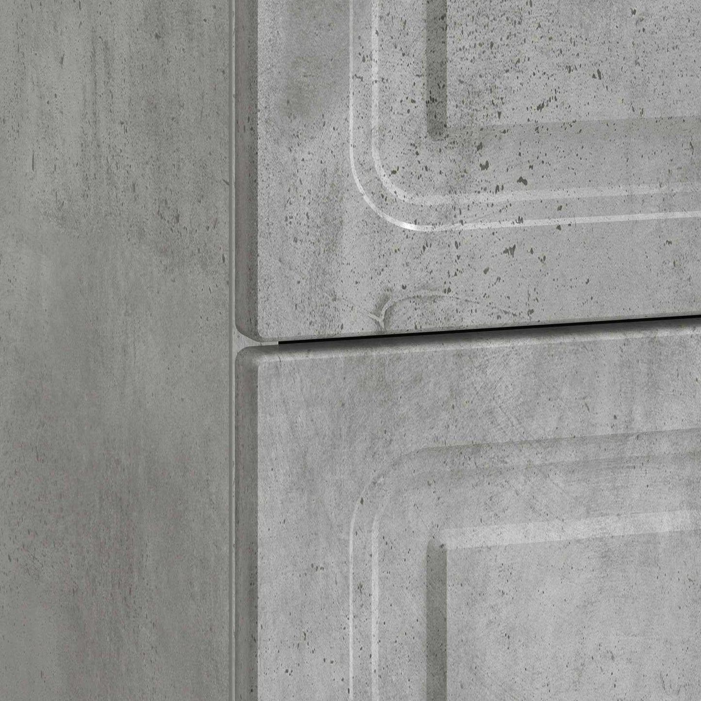 vidaXL Bedside Cabinet with Drawer Concrete Grey 62 x 34.5 x 44.5 cm