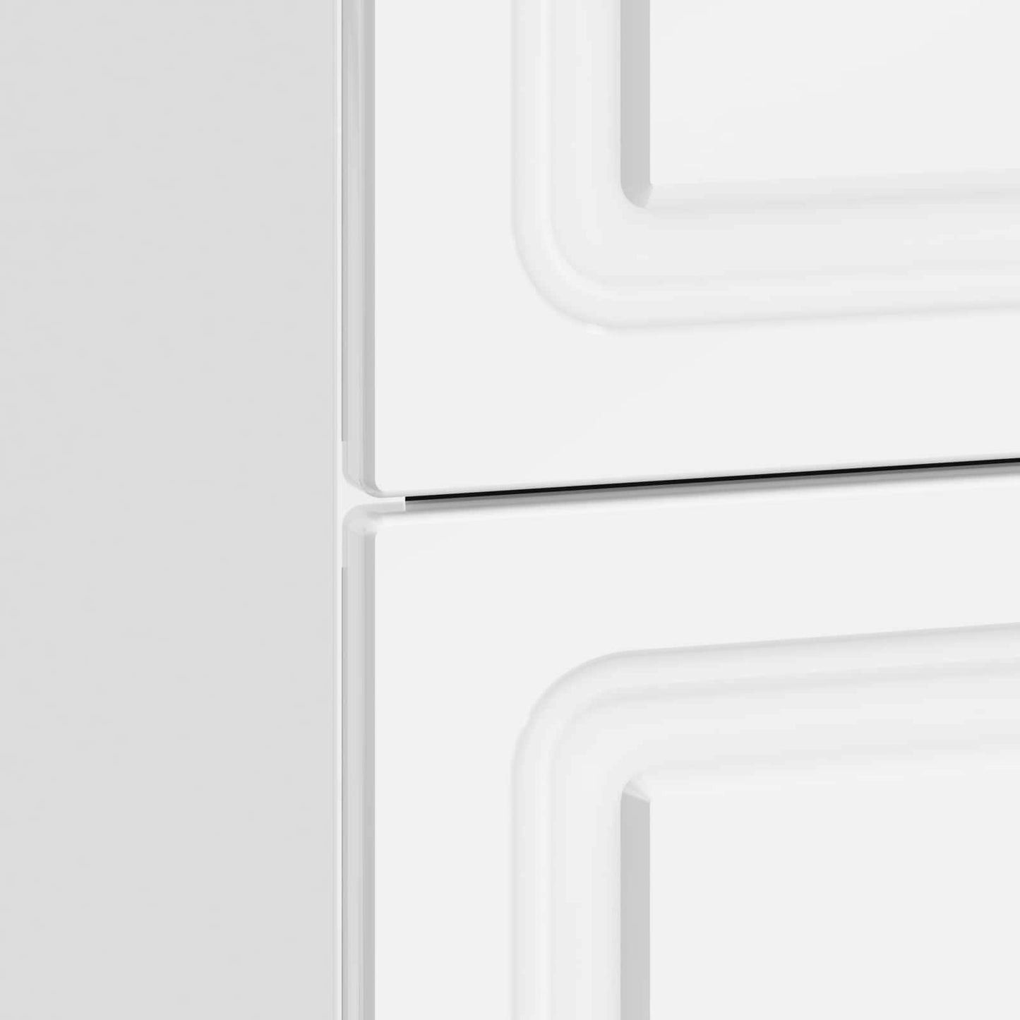 vidaXL Bedside Cabinet High Gloss White 62 x 34.5 x 44.5 cm