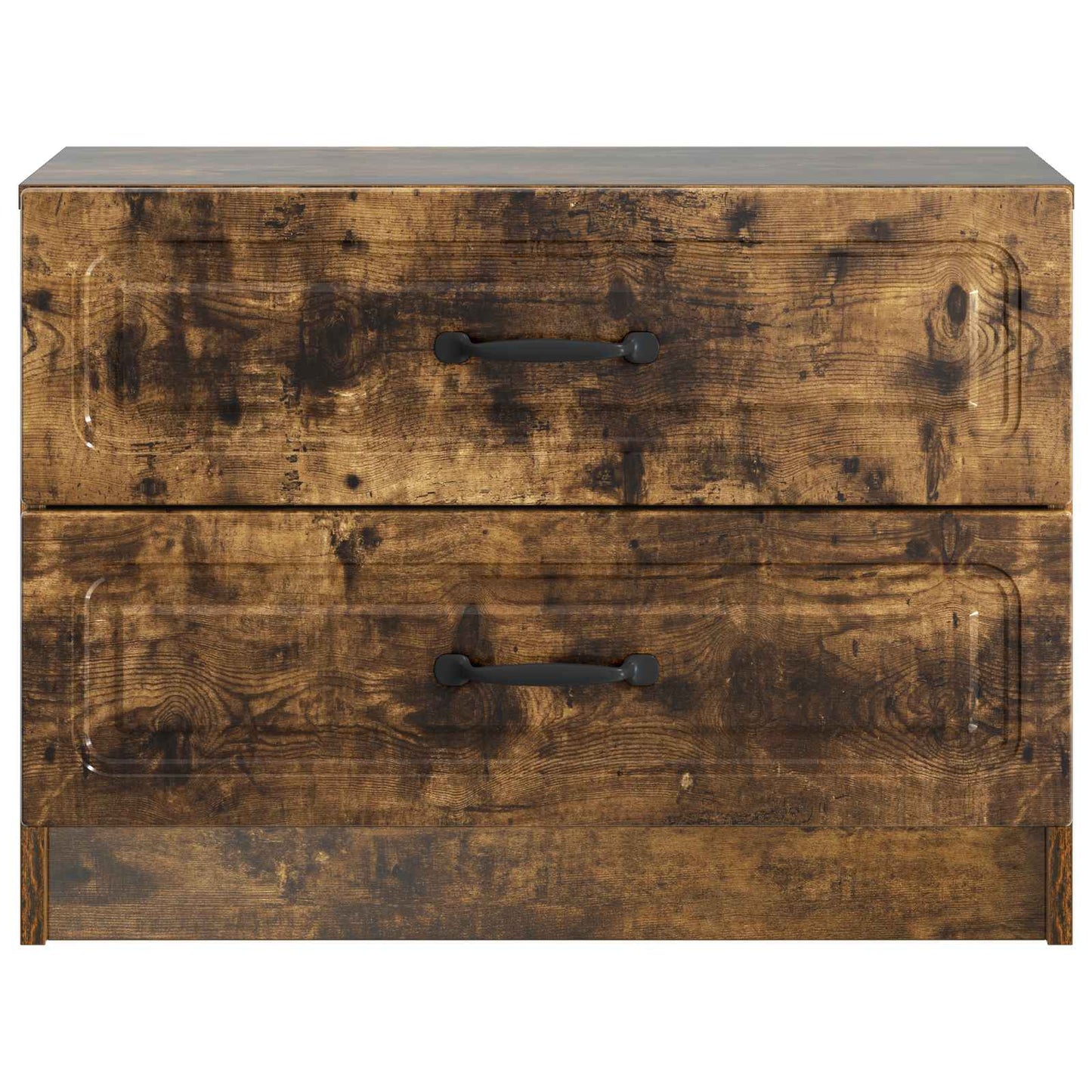 vidaXL Bedside Cabinet Smoked Oak 62 x 34.5 x 44.5 cm Engineered Wood