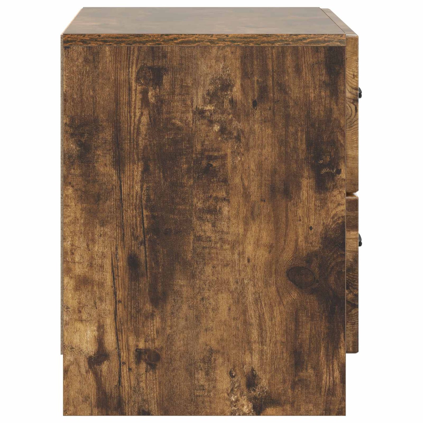 vidaXL Bedside Cabinet Smoked Oak 62 x 34.5 x 44.5 cm Engineered Wood
