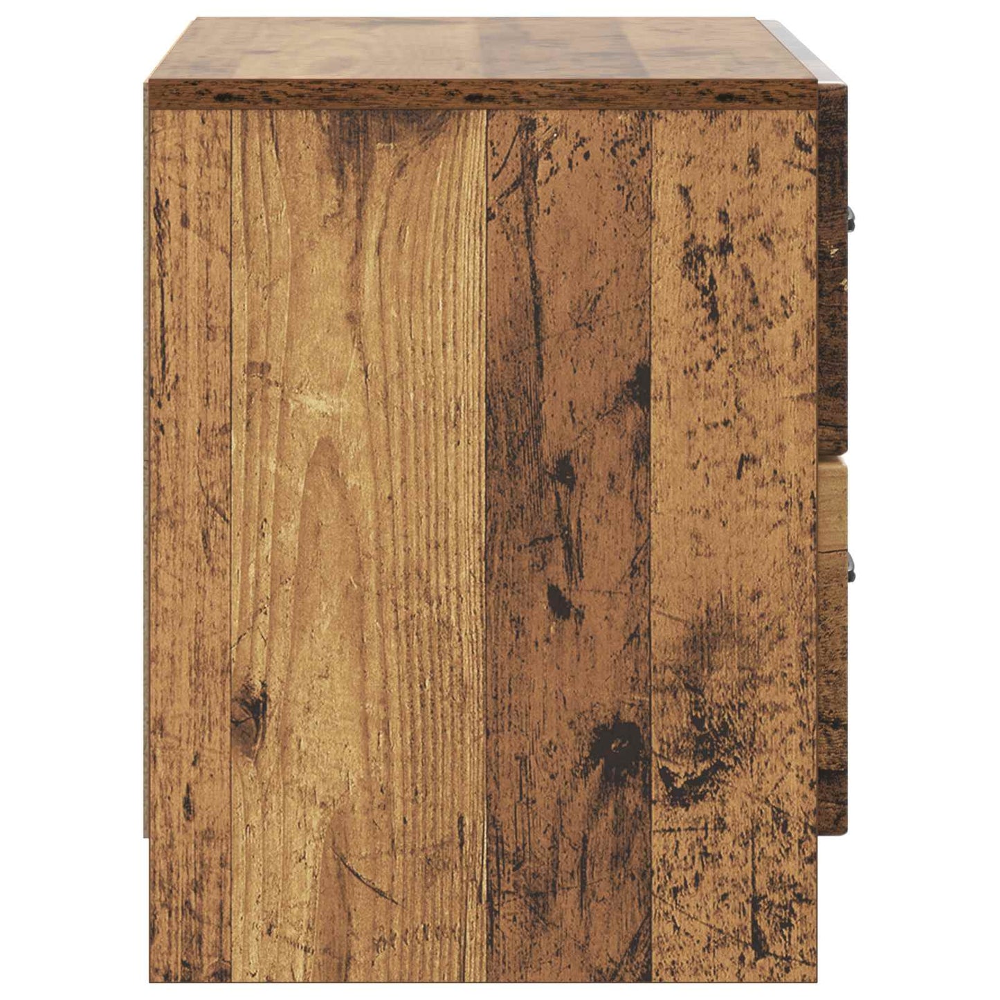 vidaXL Bedside Cabinet Old Wood 62 x 34.5 x 44.5 cm Engineered Wood