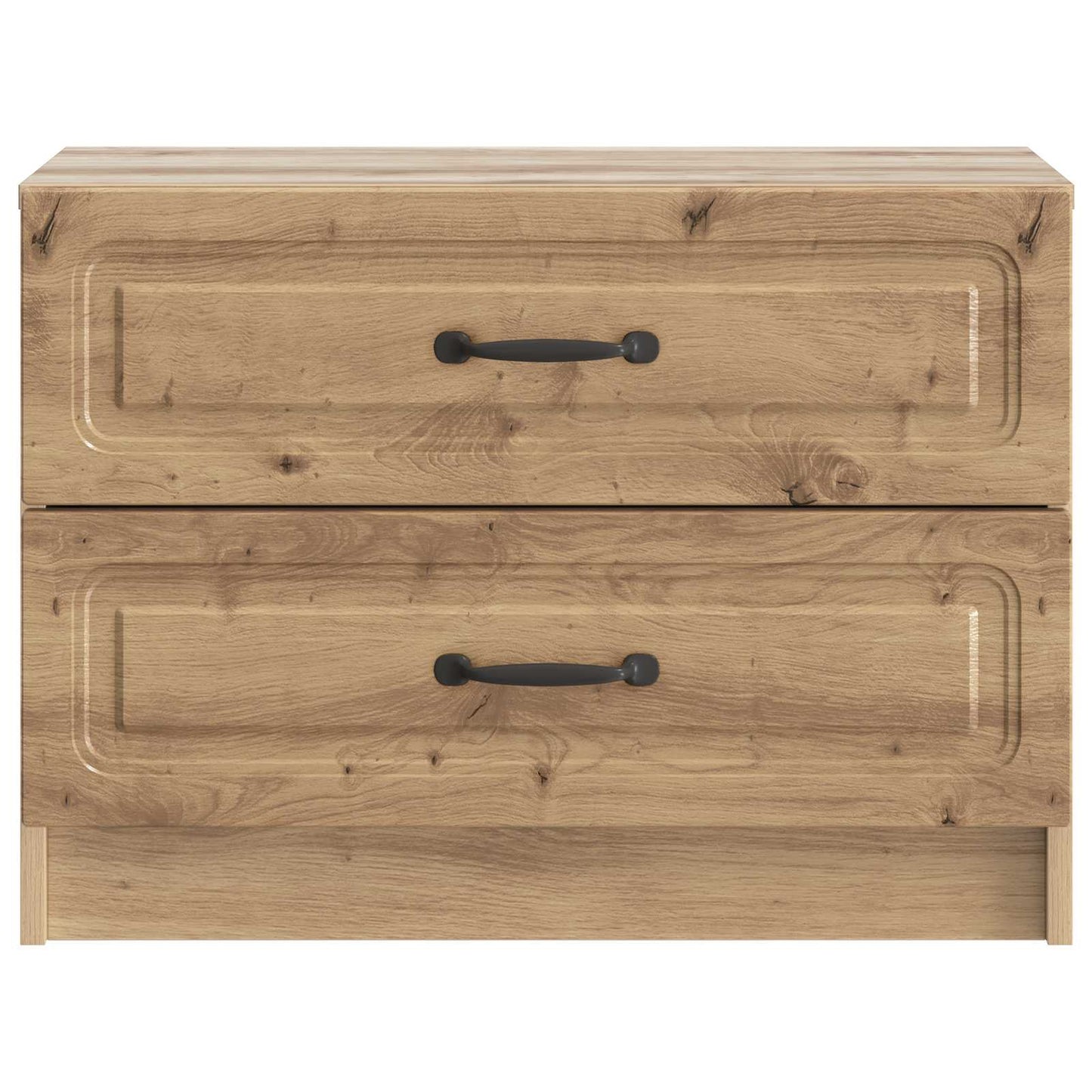 vidaXL Bedside Cabinet Artisan Oak 62 x 34.5 x 44.5 cm Engineered Wood
