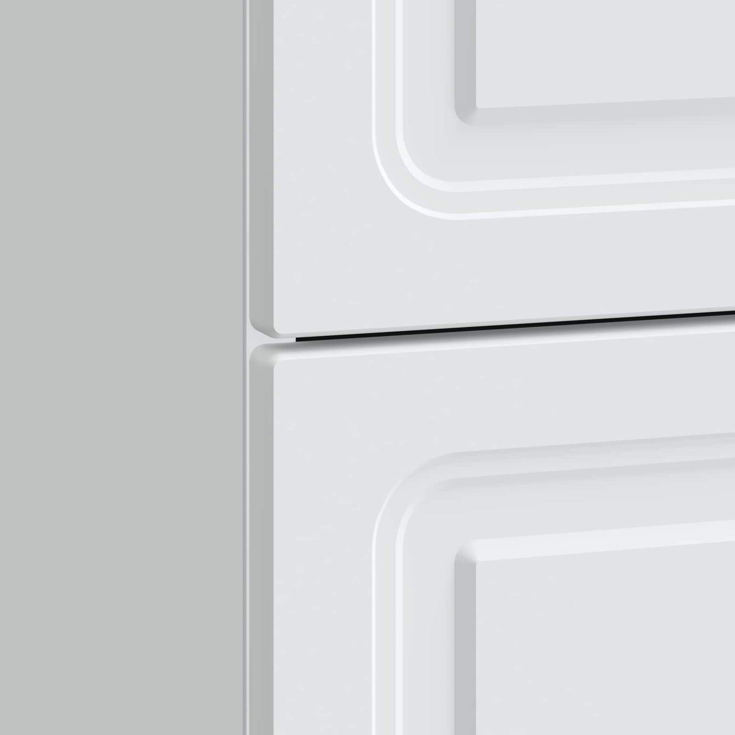 vidaXL Bedside Cabinet White 43 x 41 x 63.5 cm Engineered Wood