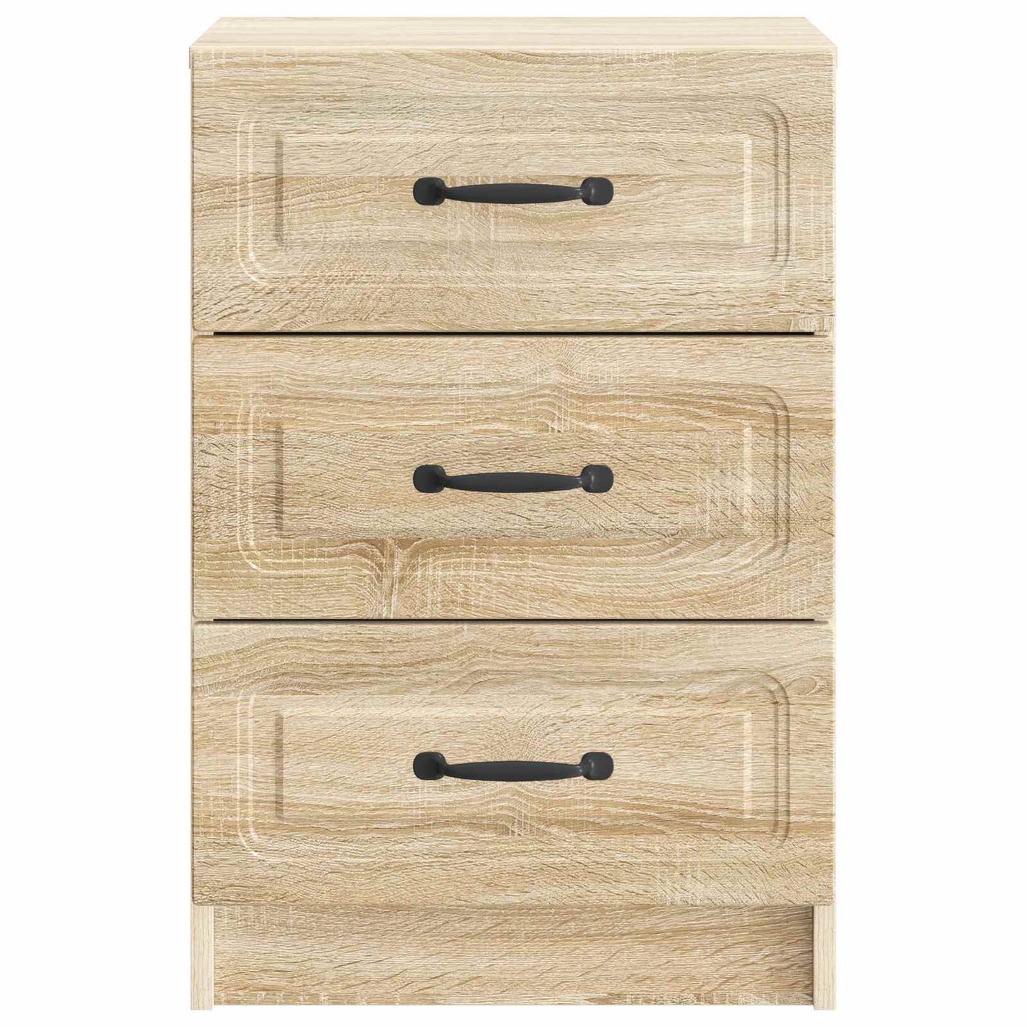 vidaXL Bedside Cabinet Sonoma Oak 43 x 41 x 63.5 cm Engineered Wood