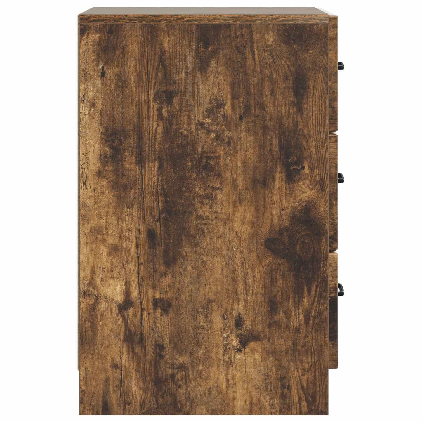 vidaXL Bedside Cabinet Smoked Oak 43 x 41 x 63.5 cm Engineered Wood