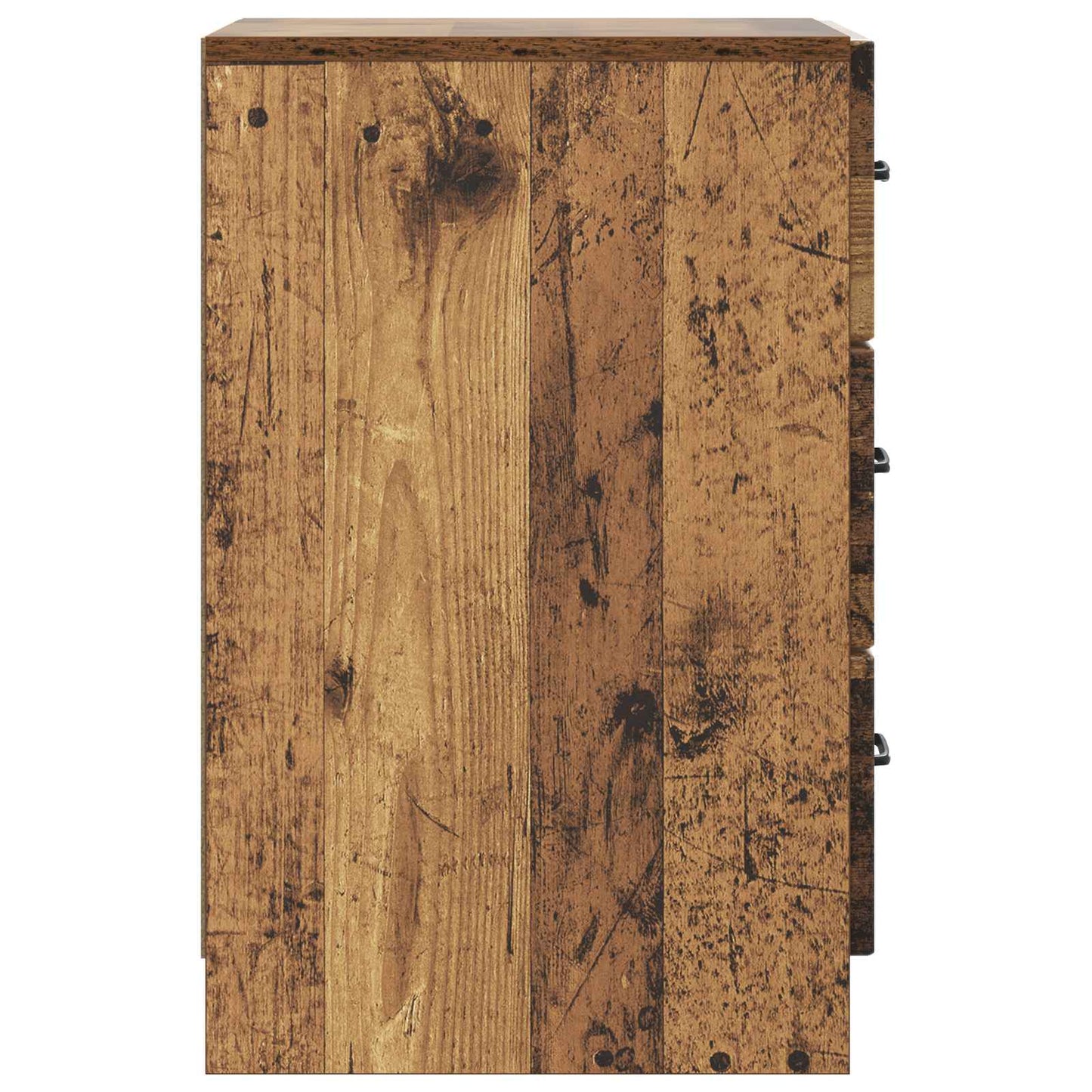 vidaXL Bedside Cabinet Old Wood 43 x 41 x 63.5 cm Engineered Wood