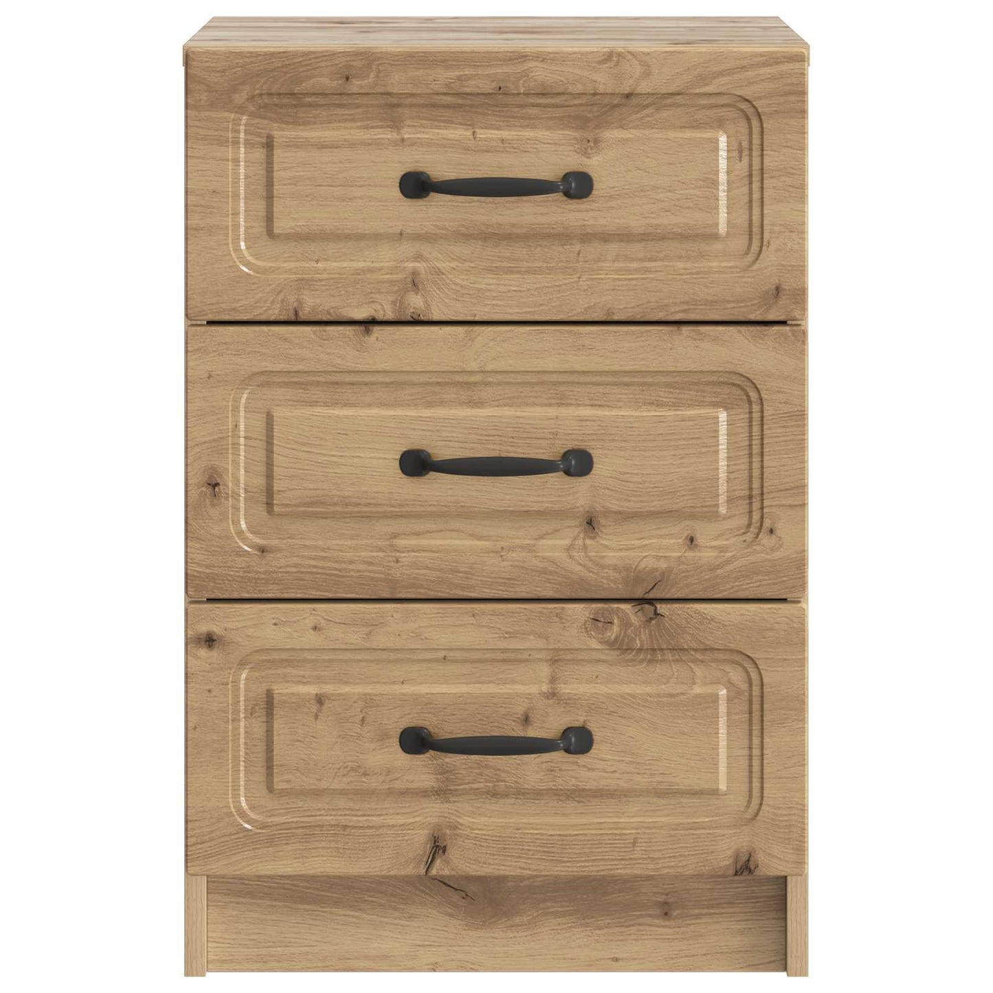 vidaXL Bedside Cabinet Artisan Oak 43 x 41 x 63.5 cm Engineered Wood