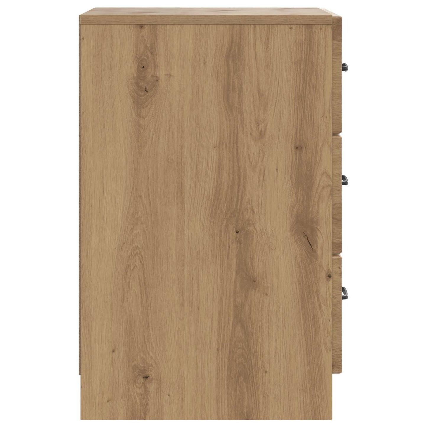 vidaXL Bedside Cabinet Artisan Oak 43 x 41 x 63.5 cm Engineered Wood