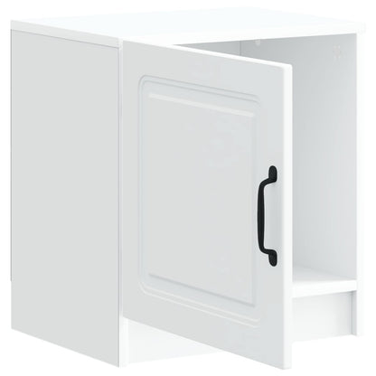 vidaXL Bedside Cabinet 2 pcs White 43 x 34.5 x 47 cm Engineered Wood