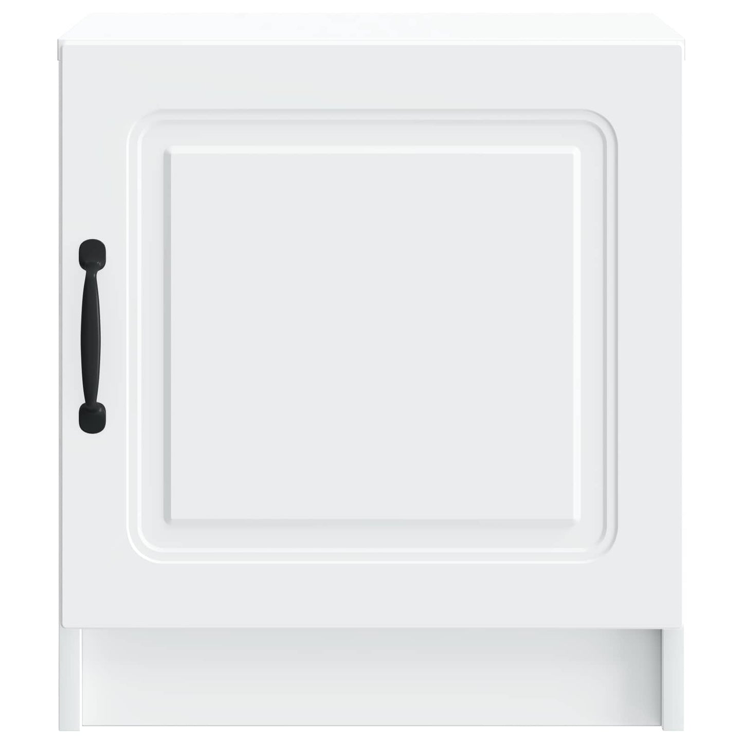 vidaXL Bedside Cabinet 2 pcs White 43 x 34.5 x 47 cm Engineered Wood