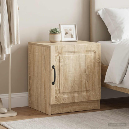 vidaXL Bedside Cabinet 2 pcs Sonoma Oak 43 x 34.5 x 47 cm