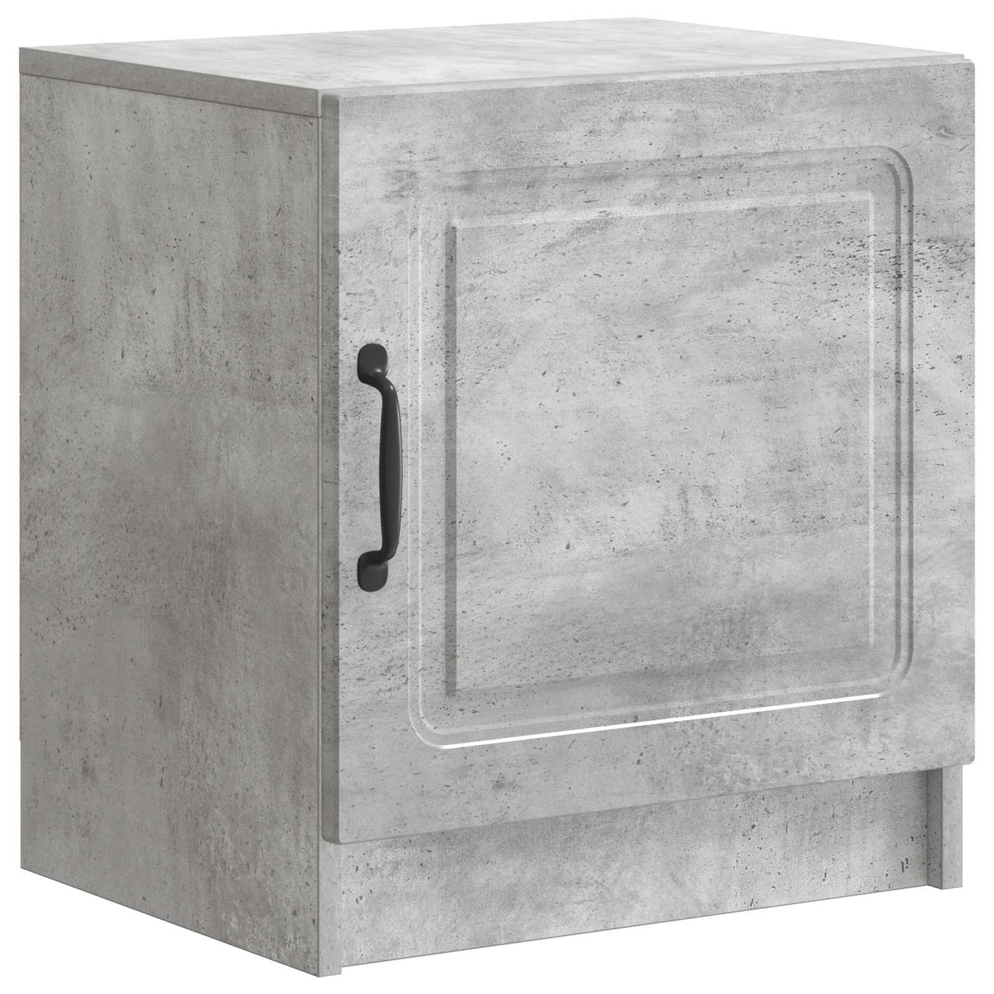 vidaXL Bedside Cabinet 2 pcs Concrete Grey 43 x 34.5 x 47 cm