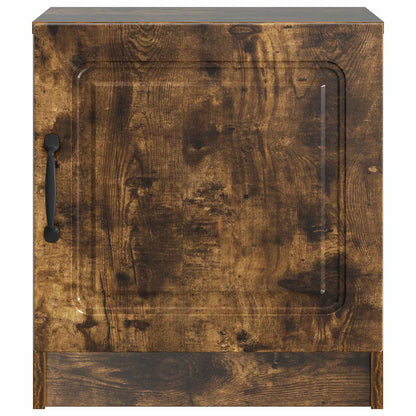 vidaXL Bedside Cabinet 2 pcs Smoked Oak 43 x 34.5 x 47 cm
