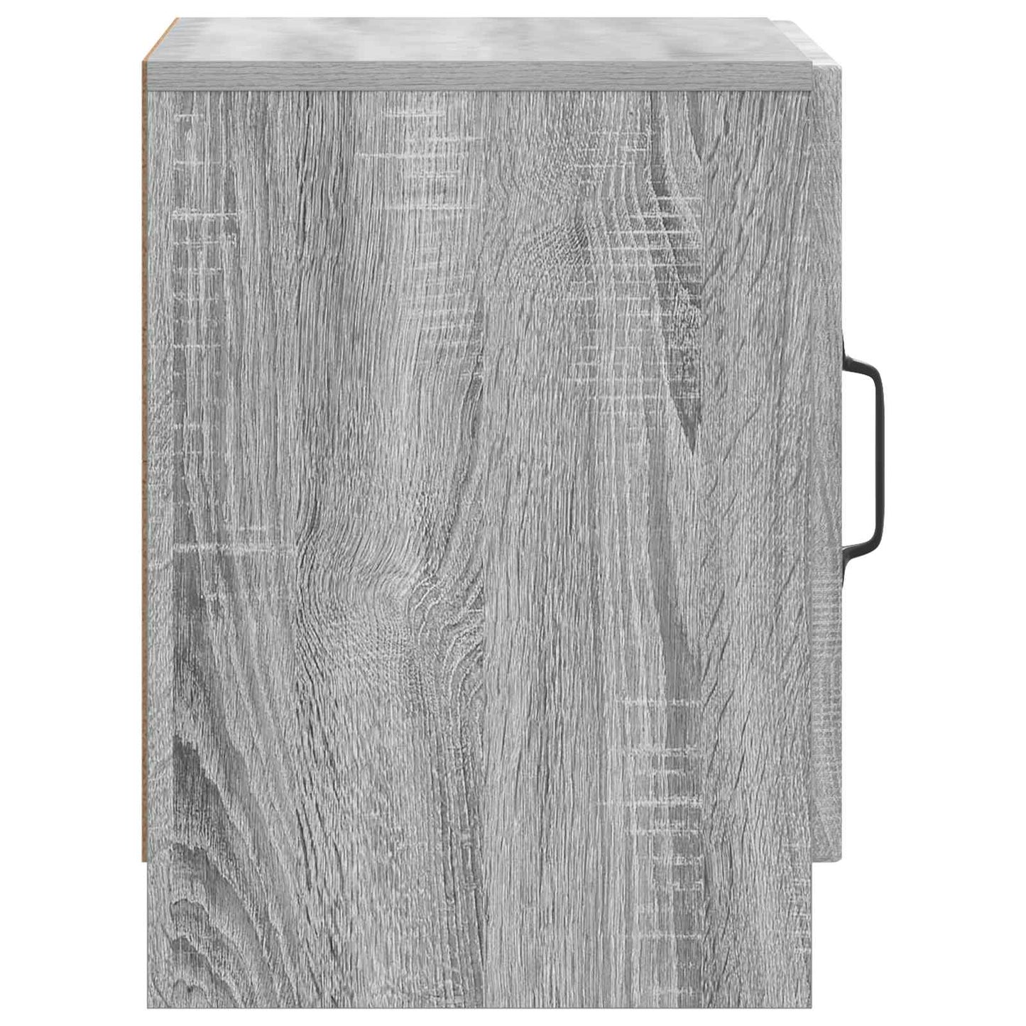 vidaXL Bedside Cabinet Grey Sonoma 43 x 34.5 x 47 cm Engineered Wood