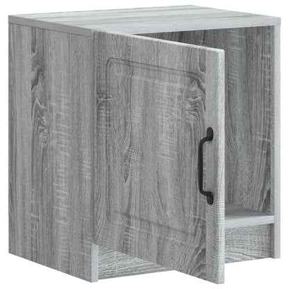 vidaXL Bedside Cabinet 2 pcs Grey Sonoma 43 x 34.5 x 47 cm