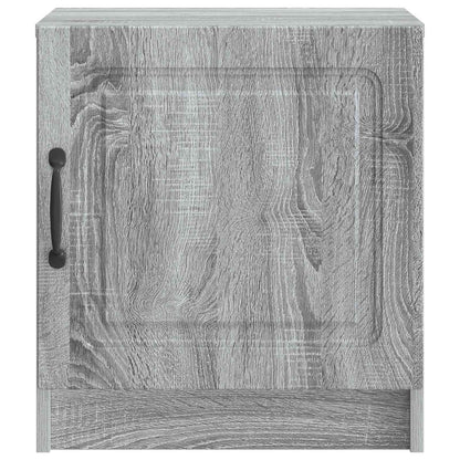 vidaXL Bedside Cabinet 2 pcs Grey Sonoma 43 x 34.5 x 47 cm