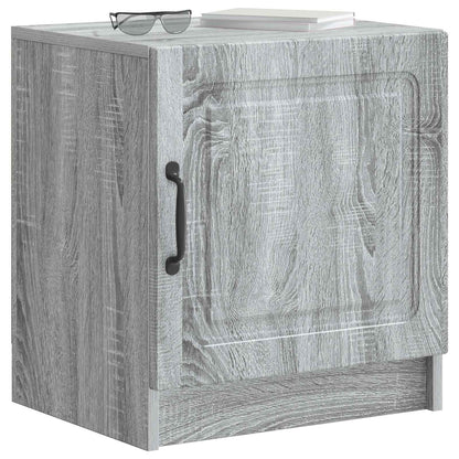 vidaXL Bedside Cabinet 2 pcs Grey Sonoma 43 x 34.5 x 47 cm