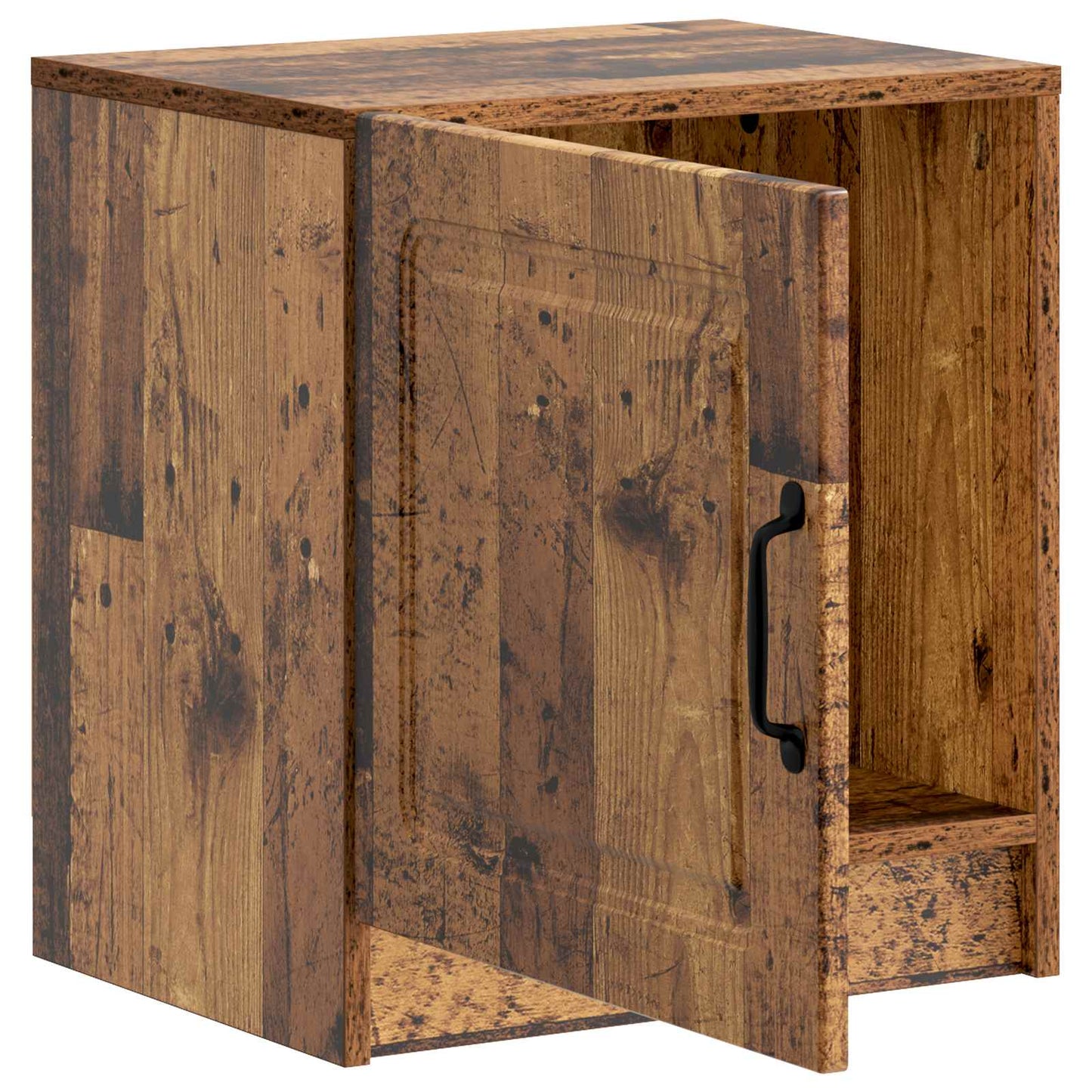 vidaXL Bedside Cabinet 2 pcs Old Wood 43 x 34.5 x 47 cm