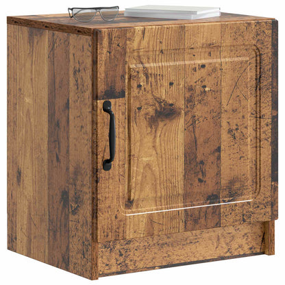 vidaXL Bedside Cabinet 2 pcs Old Wood 43 x 34.5 x 47 cm