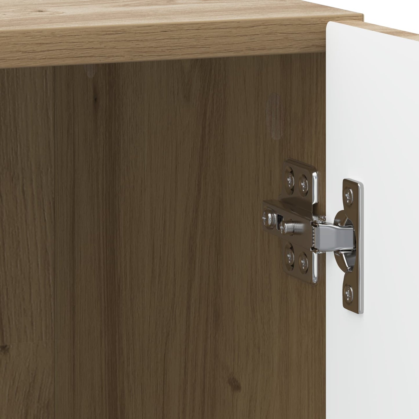 vidaXL Bedside Cabinet 2 pcs Artisan Oak 43 x 34.5 x 47 cm