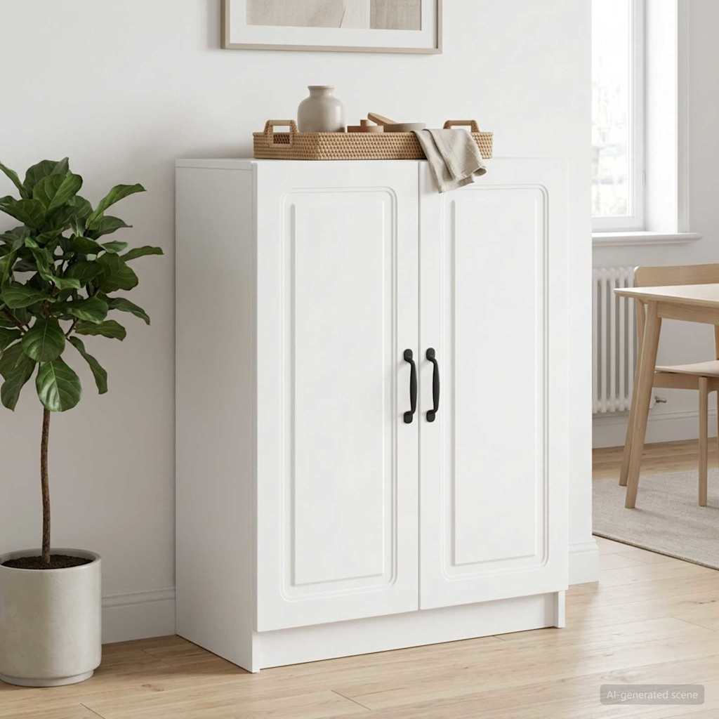 vidaXL Sideboard White 66 x 34.5 x 87 cm Engineered Wood