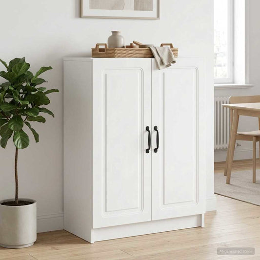 vidaXL Sideboard White 66 x 34.5 x 87 cm Engineered Wood